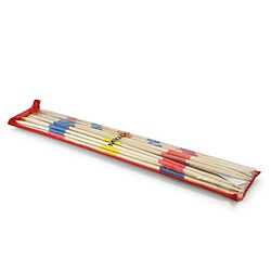 L'ARBRE A JOUER Grand mikado en bois 50 cm - Pochette plastique Mikado géant 50 cm