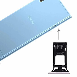 Wewoo Pour Sony Xperia XZs Single argent SIM Version Carte SIM et Micro SD pièce détachée