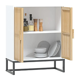 Avis Maison Chic Buffet,Meuble de Rangement,commode pour salon,Cuisine blanc 60x30x75 cm bois d'ingénierie -MN20986