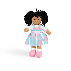 Bigjigs Toys Poupée douce Kira, 28cm de haut