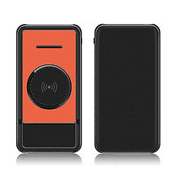 Universal Chargeur sans fil YYH-QI 10000mAh, compatible avec les appareils Samsung S10 / S10 + / S9 et plus, orange 