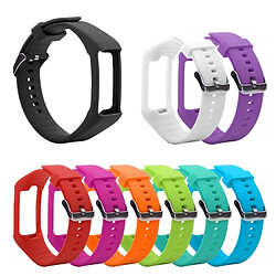 Acheter Wewoo Bracelet pour montre connectée Dragonne Sport en silicone POLAR A360 / A370 Blanc