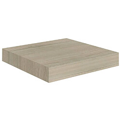 vidaXL Étagère flottante murale chêne 23x23,5x3,8 cm MDF