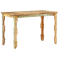 Acheter vidaXL Table de salle à manger 120x60x76cm Bois de récupération massif