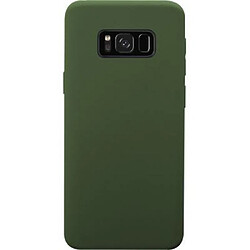 BigBen Connected Coque pour Galaxy S8 Rigide en Silicone Soft Touch Vert