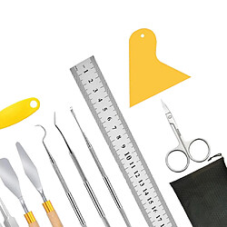 Outils De Désherbage De Vinyle De Précision Craft Set Kit D'outils De Base En Vinyle Argent