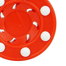 2pcs Roller Hockey Game Puck Pro Shot Pour La Pratique De La Formation Orange