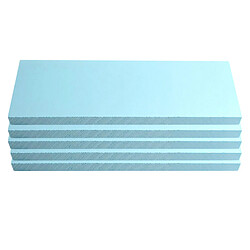 5x Haute Densité Bleu Mousse Dalle BRICOLAGE Artisanat Modèle Diorama Base Blocs Hobby Craft Kit de Construction Fleur Mousse 295x100x30mm