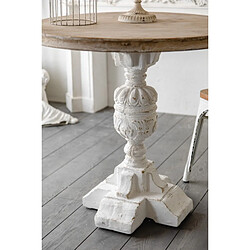 Acheter Mathi Design VICTORIA - Table ronde 3 places bois blanc