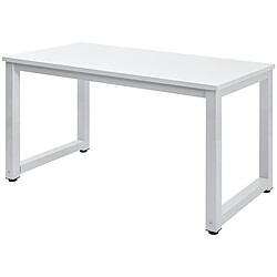 table d'ordinateur bureaux table de bureau table de travail table pc blanc