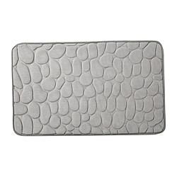 Tapis De Salle De Bain Tapis Tapis De Sol Tapis Paillasson Antidérapant 40x60cm Gris pas cher