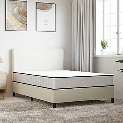 vidaXL Matelas en mousse moyennement doux 90x200 cm