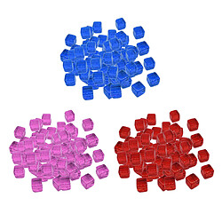 300pcs 10mm Dés Colorés Jeux De Société Cube Pour La Fête KTV Jeux Jouets