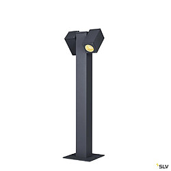 Avis Borne extérieure SLV THEO PATHLIGHT, double, anthracite, GU10, 2x 7W max, IP44 - SLV