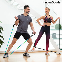 InnovaGoods Lot de 3 Bandes de résistance avec Accessoires et Guide d'exercice Tribainer (Pack de 3) Entraînement, Adultes Unisexe, Multicolore (Multicolore), Taille Unique