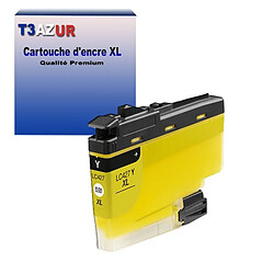 T3AZUR- Cartouche compatible avec Brother LC427 XL pour Brother MFC-J6957DW, MFC-J6957DWT, MFC-J6959DW Jaune