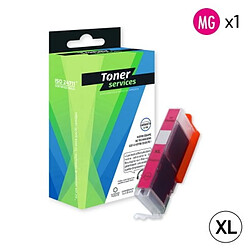 TONER SERVICES Compatible Canon CLI551XL Cartouche Magenta 6445B001 (C551XLM)