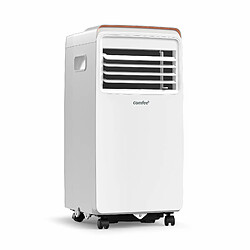 Comfee Climatiseur Mobile 9000 BTU/h 2.6kW/h 3-EN-1 4 Modes Minuterie 24H Filtre HEPA Capacité de déshumidification: 2,12 l/heure Certification: TüV; R290; GS Zone Couverte: 33?/88m³ Climatiseur Mobile COMFEE Mini Cool Pro 9000 BTU/h 2.6kW/h Climatisation Mobile 3-EN-1 4 Modes Minuterie 24H Filtre HEPA