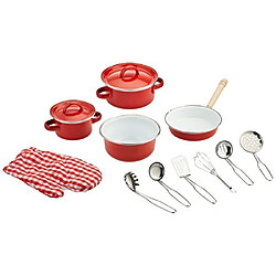 small foot company Legler Red Cookware Kitchen and Food Toy