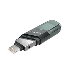 Clé USB Sandisk 128 Go iXpand Flash Drive Flip avec Port Apple Lightning et Port USB 3.1 Flash Mémoire Stick