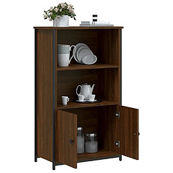 Acheter Maison Chic Buffet,Meuble de Rangement,commode pour salon,Cuisine chêne marron 62x32x103,5 cm bois d'ingénierie -MN69054