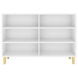 Acheter Maison Chic Buffet,Meuble de Rangement,commode pour salon,Cuisine Blanc 103,5x35x70 cm Aggloméré -MN31847