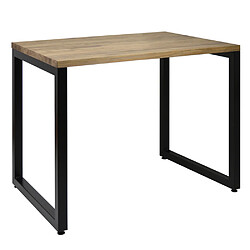 Ds Meubles Table bureau iCub Strong 60x100 x75 Noir