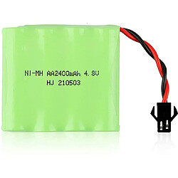 1 Pièce Batterie Rechargeable 4.8V Ni-MH 2400mAh pour Télécommande