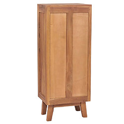 Avis vidaXL Buffet avec 5 tiroirs 40x30x100 cm Bois de teck massif