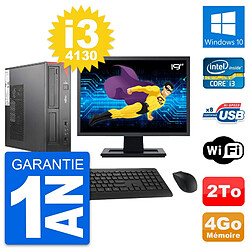 PC Fujitsu E520 DT Ecran 19" Intel i3-4130 RAM 4Go Disque 2To Windows 10 Wifi · Occasion 