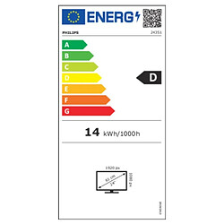 Écran Philips 243S1/00 1920 x 1080 px 23,8"