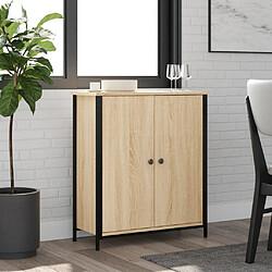 Maison Chic Buffet,Meuble de Rangement,commode pour salon,Cuisine chêne sonoma 70x30x80 cm bois d'ingénierie -MN81854