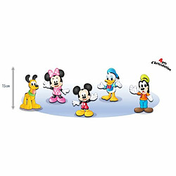 Mickey Et Minnie Pack 5 figurines articulées Mickey 7,5 cm