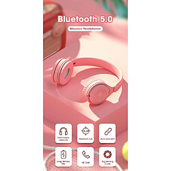 Acheter Universal Casque sans fil jeux enfant bluetooth, casque stéréo hifi audio, mp3, bruit carte tf