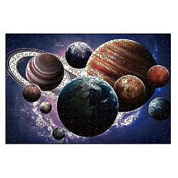 Universal Puzzle avion 300 pièces Puzzle adulte paysage planétaire (51x34cm) (A) 