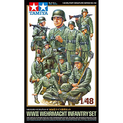 Tamiya Figurine Mignature Wwii Wehrmacht Infantry Set