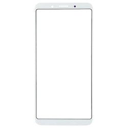 Wewoo Pièce Détachée Vitre Écran avant pour OPPO A73 (blanc)