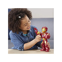 Playskool Heroes - Marvel Super Hero Adventures - Mega Mighties - Figurine articulée 25cm - Iron Man - Neuf