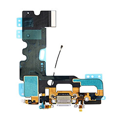 Wewoo Pour iPhone 7 Port de gris charge + Câble flexible Flex Cable Audio pièce détachée 