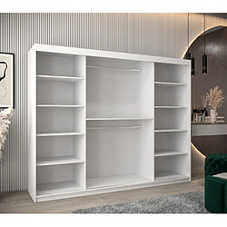 Avis Abiks Meble Armoire TOKYO 2 à portes coulissantes 200/250/62 3 portes (blanc/artisan)