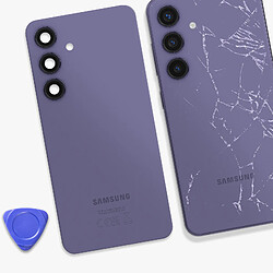 Acheter Samsung Vitre arrière Original pour Samsung Galaxy S24 Plus Violet Foncé