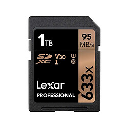 LEXAR Carte SDXC 1 To 633X Professional 95 Mo/s Classe 10 UHS-I U1