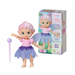 Zapf Creation AG Baby Born Storybook La Fée Violet ? Fée de 18 cm avec des Ailes Volantes ? Contient 1 poupée, 1 Baguette Magique, 1 Socle, 1 Fond & 1 Livre d?Images ? 3 Ans + ? 833797