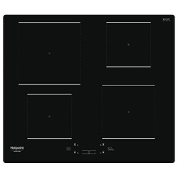 Table induction HOTPOINT HQ2260SNE 4 foyers noir