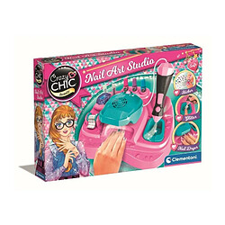 Clementoni - Nail art studio - Machine a paillettes + secheuse vernis - Vernis inclus