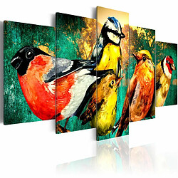 Paris Prix Tableau Imprimé Birds Meeting 100 x 200 cm