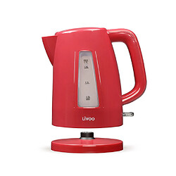 Livoo Bouilloire électrique sans fil 1.7 L rouge