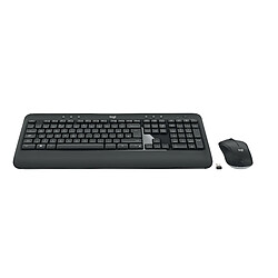 Logitech MK540 Advanced clavier RF sans fil QWERTY Pannordique Noir, Blanc 