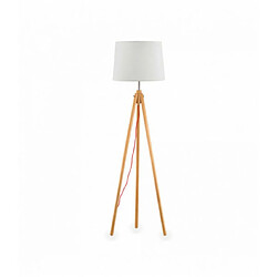 Ideal Lux Lampadaire 1 Lumière Bois, E27