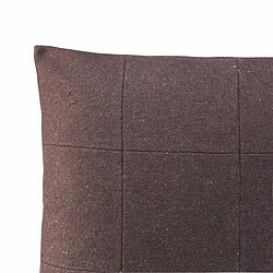 Avis Happy Friday Housse de coussin HappyFriday HF Living Square Felt Bordeaux 50 x 50 cm